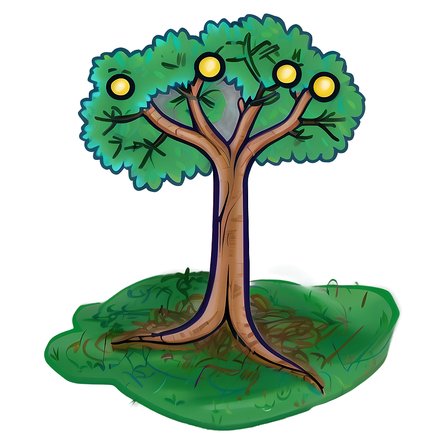 Simple Tree Drawing Png Ast93