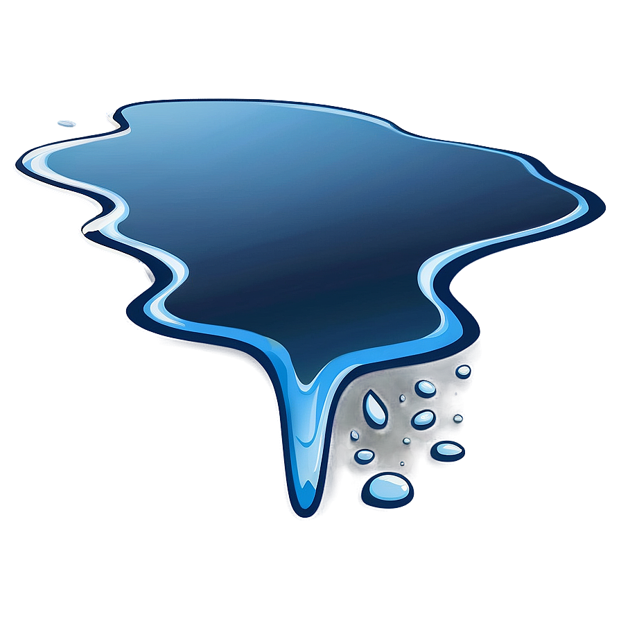 Simple Water Puddle Png 06132024