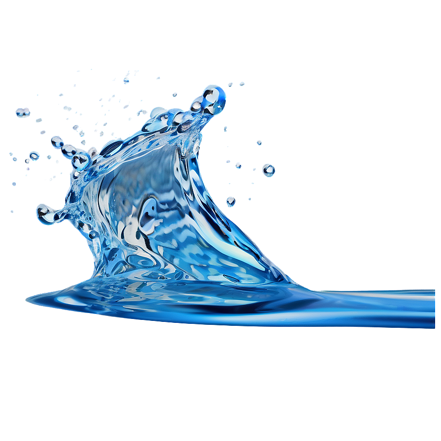Simple Water Splash PNG 90 PNG with transparent background