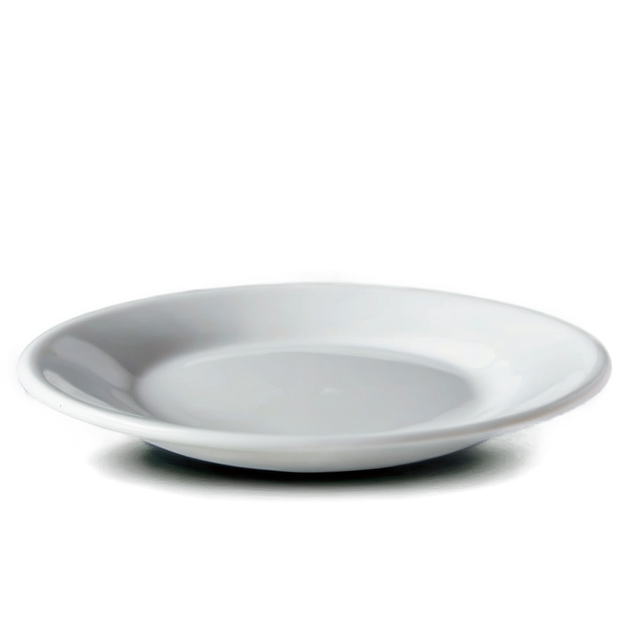 Simple White Plate PNG idh66 PNG image with a transparent background, free high-resolution download