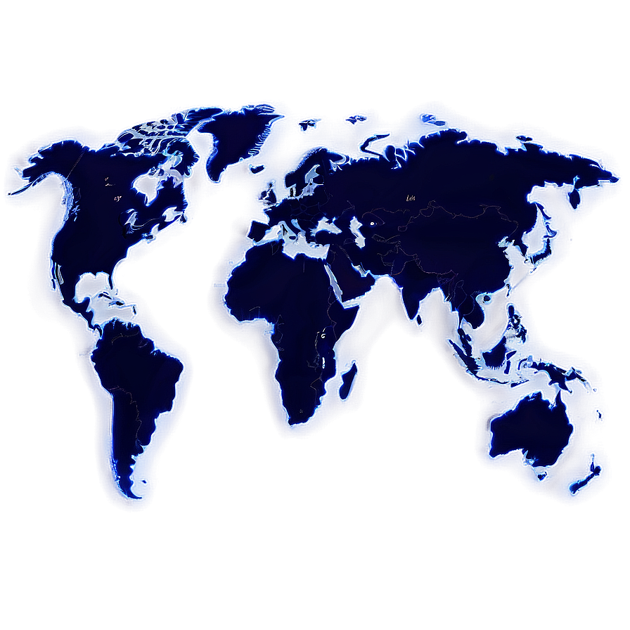 Simple World Map Outline Png Bux