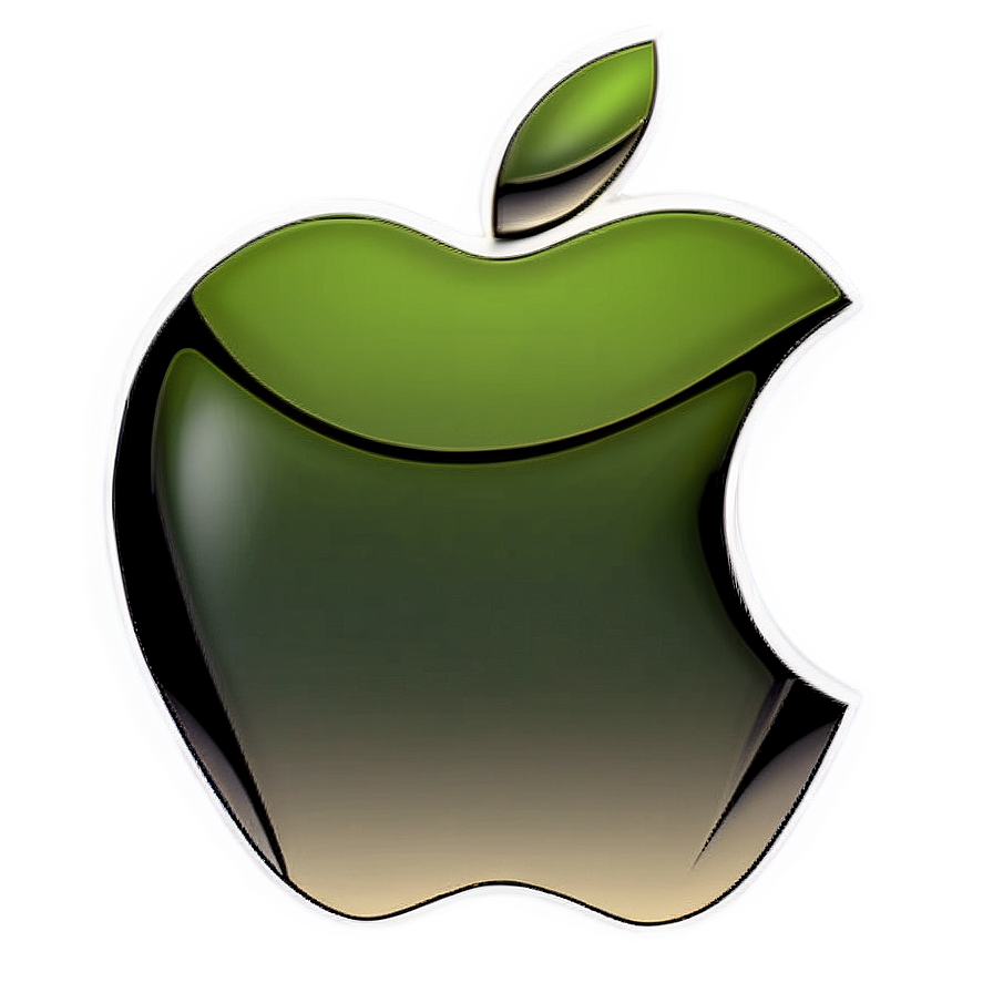Simplified Apple Logo Outline PNG 10 PNG with transparent background