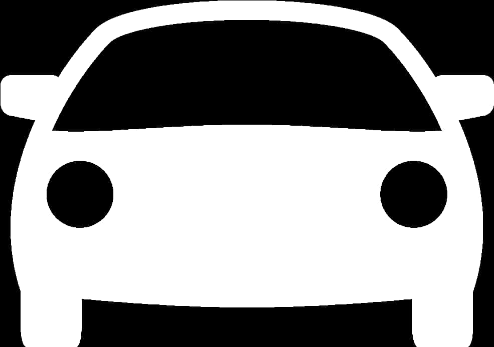 Simplified Car Vector Graphic