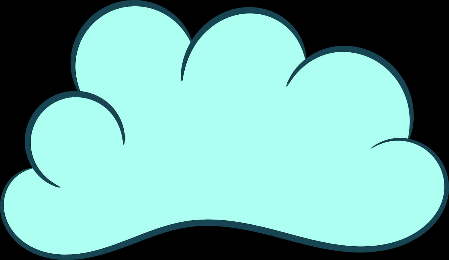 Simplified Cloud Graphic