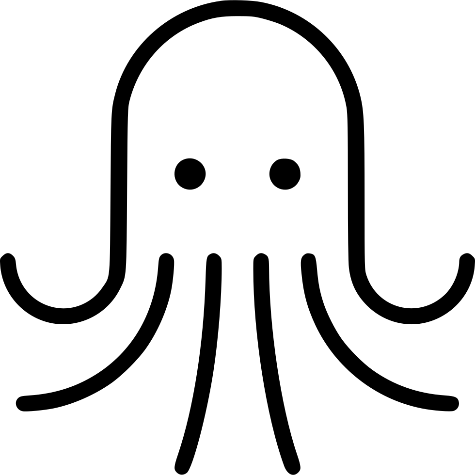 Simplified Squid Icon