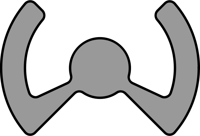 Simplified Steering Wheel Icon