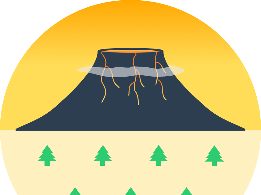 Volcano, HD Png Download PNG with transparent background