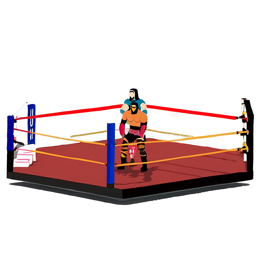 Simplified Wrestling Ring Diagram Png Ydf