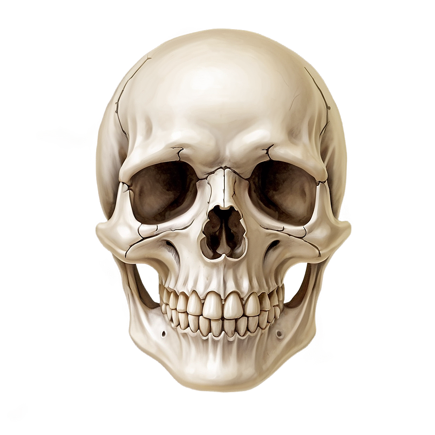 Simplistic Skull Sketch Png Yap88