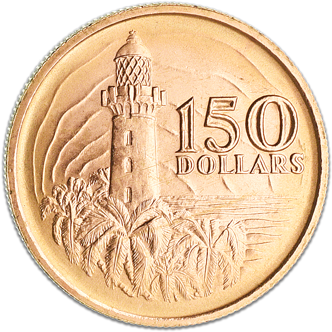 Singapore 150th Anniversary Commemorative Coin - 1969 Singapore 150 Dollars, HD Png Download PNG with transparent background