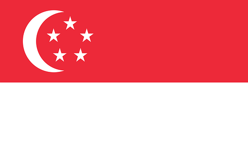 Singapore National Flag PNG with transparent background