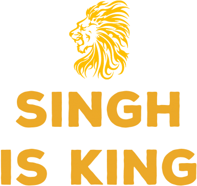 Singh Is King Lion Logo