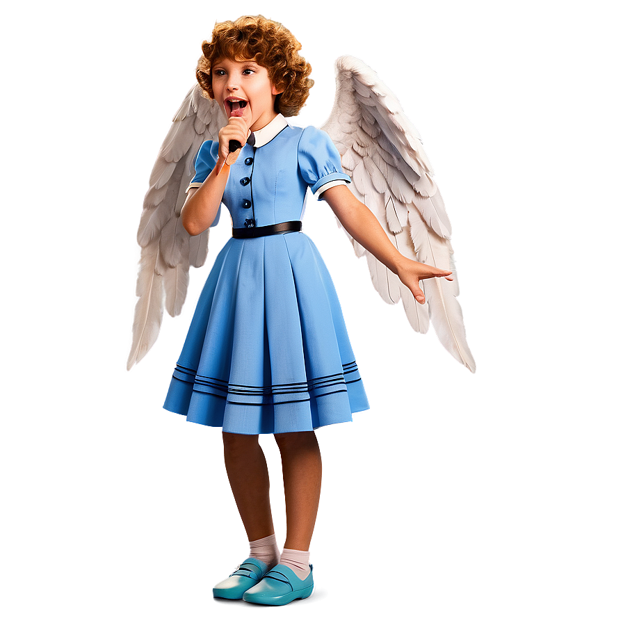 Singing Angel PNG 30 PNG with transparent background