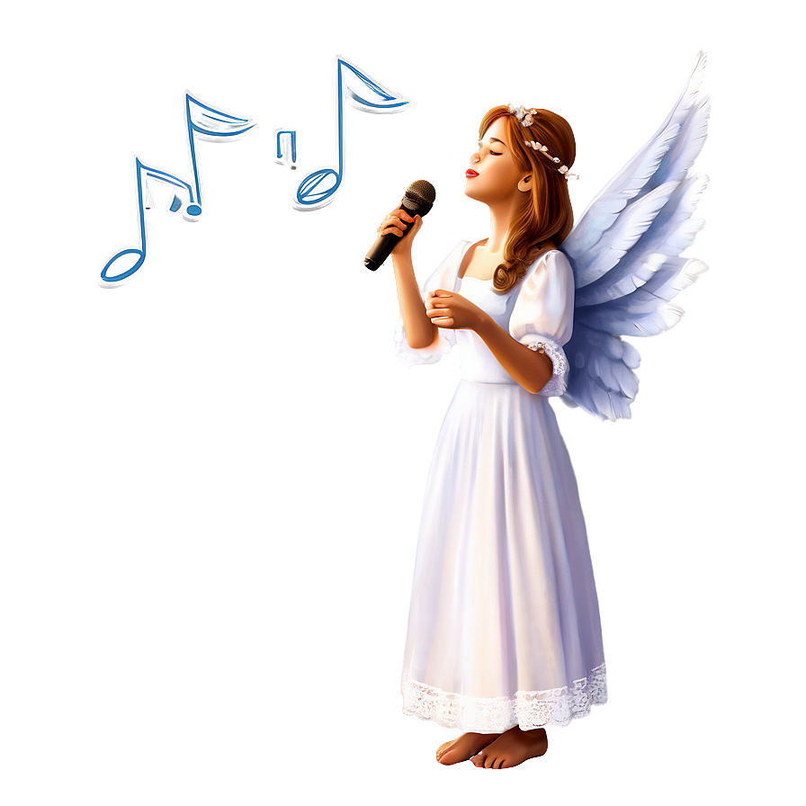 Singing Angel PNG jtb PNG with transparent background