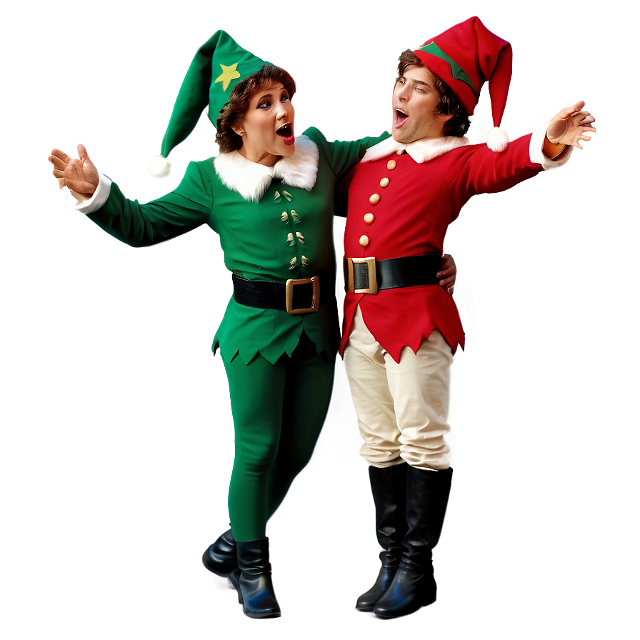 Singing Elf PNG 78 PNG with transparent background