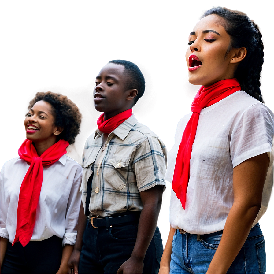 Singing In A Choir Png 06202024