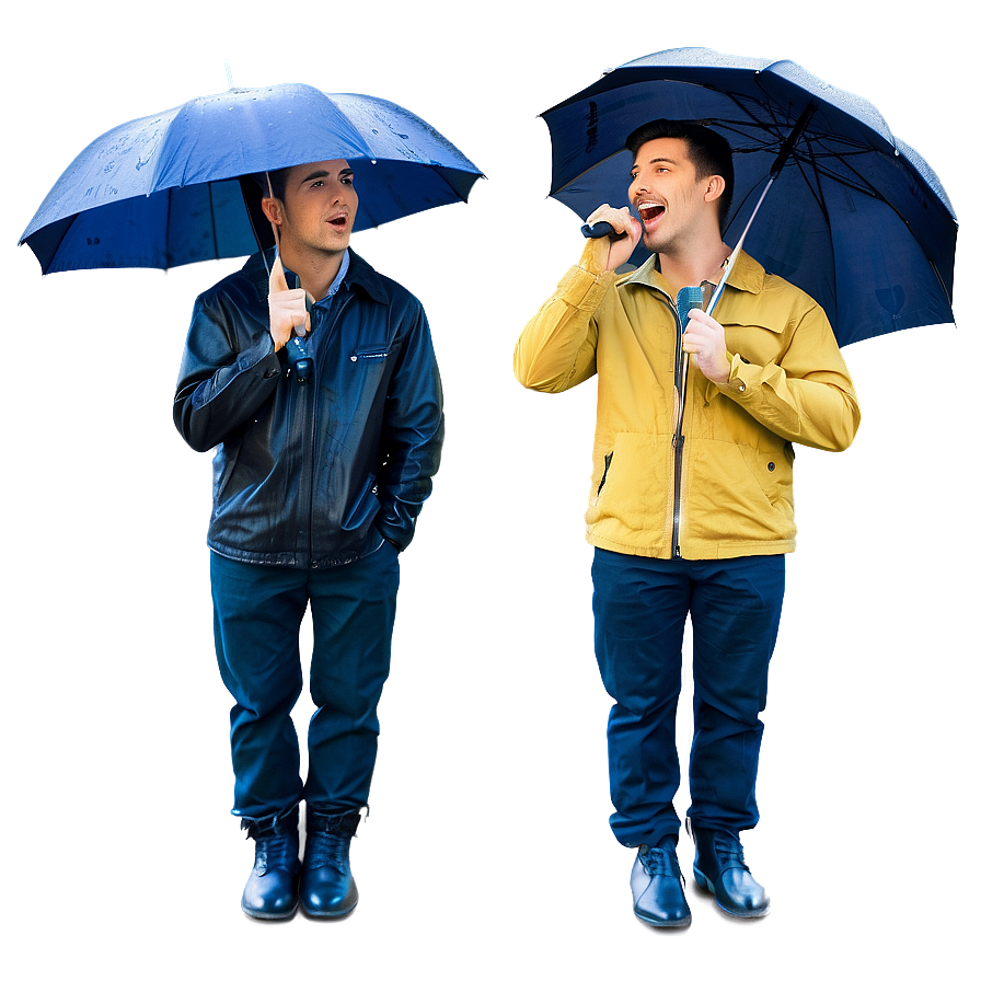 Singing in the Rain PNG 06202024 PNG with transparent background