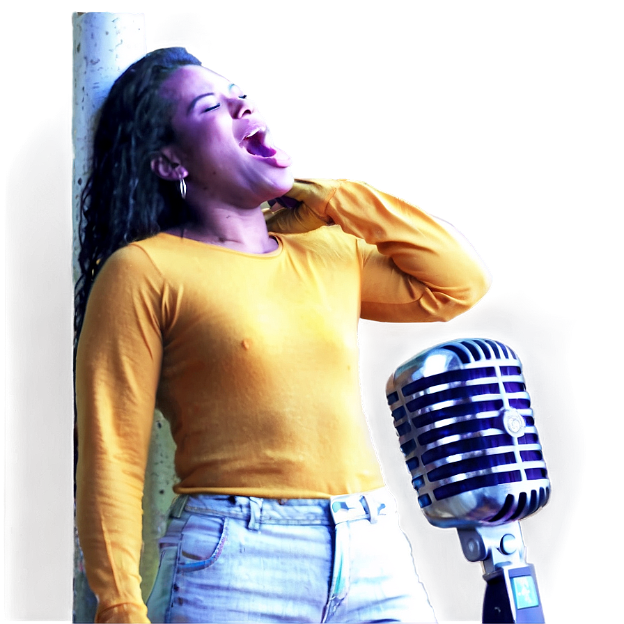 Singing Performance PNG oab PNG image with a transparent background, free high-resolution download