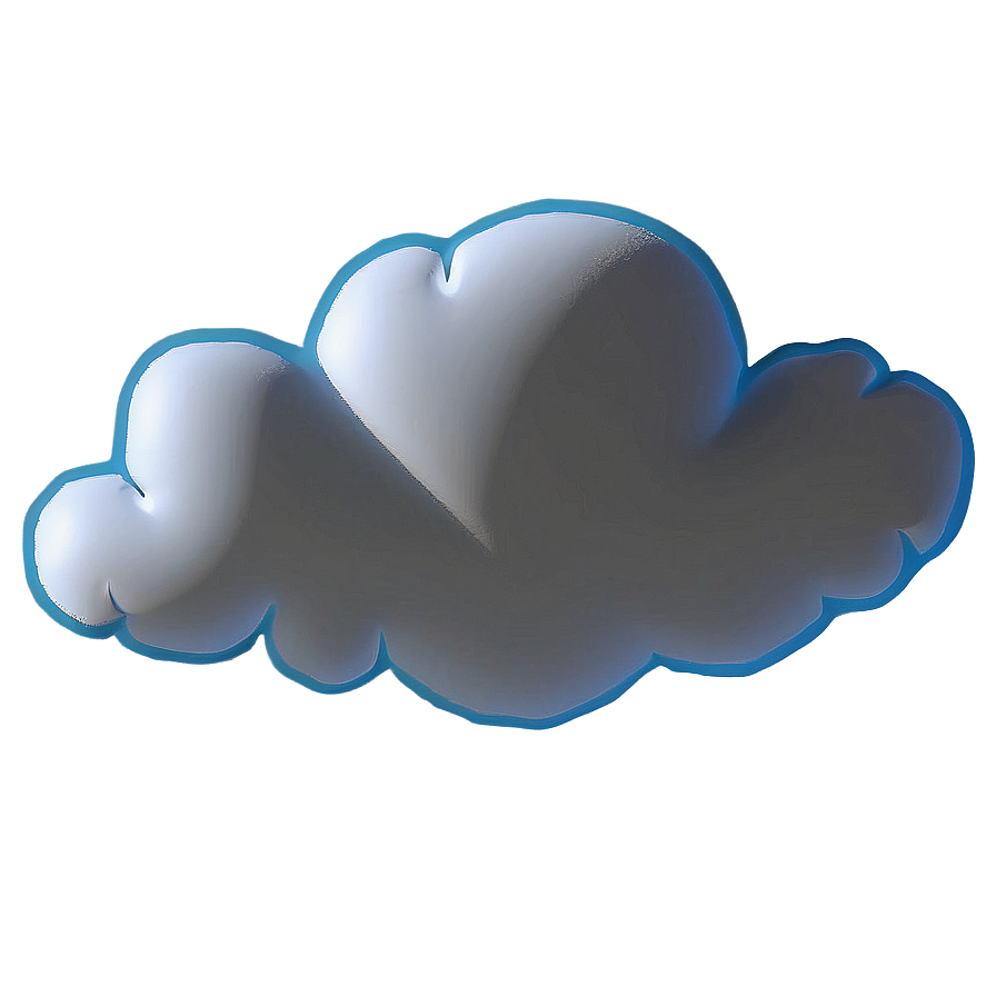 Single Cloud Transparent Png Eaj