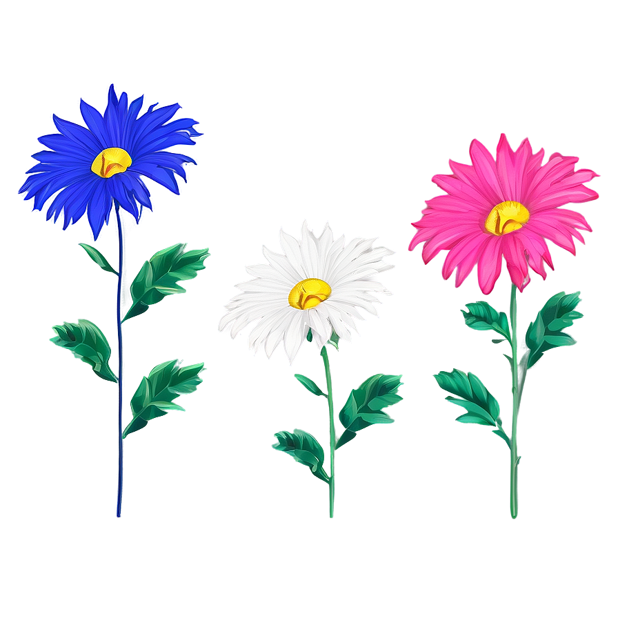 Single Flower Outline Png 59