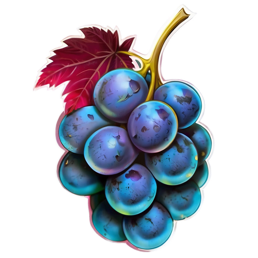 Single Grape Png 06292024