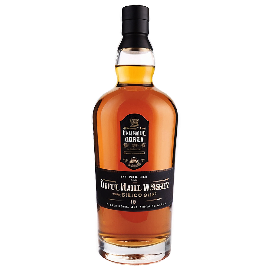 Single Malt Whiskey Bottle PNG aqv32 PNG image with a transparent background, free high-resolution download