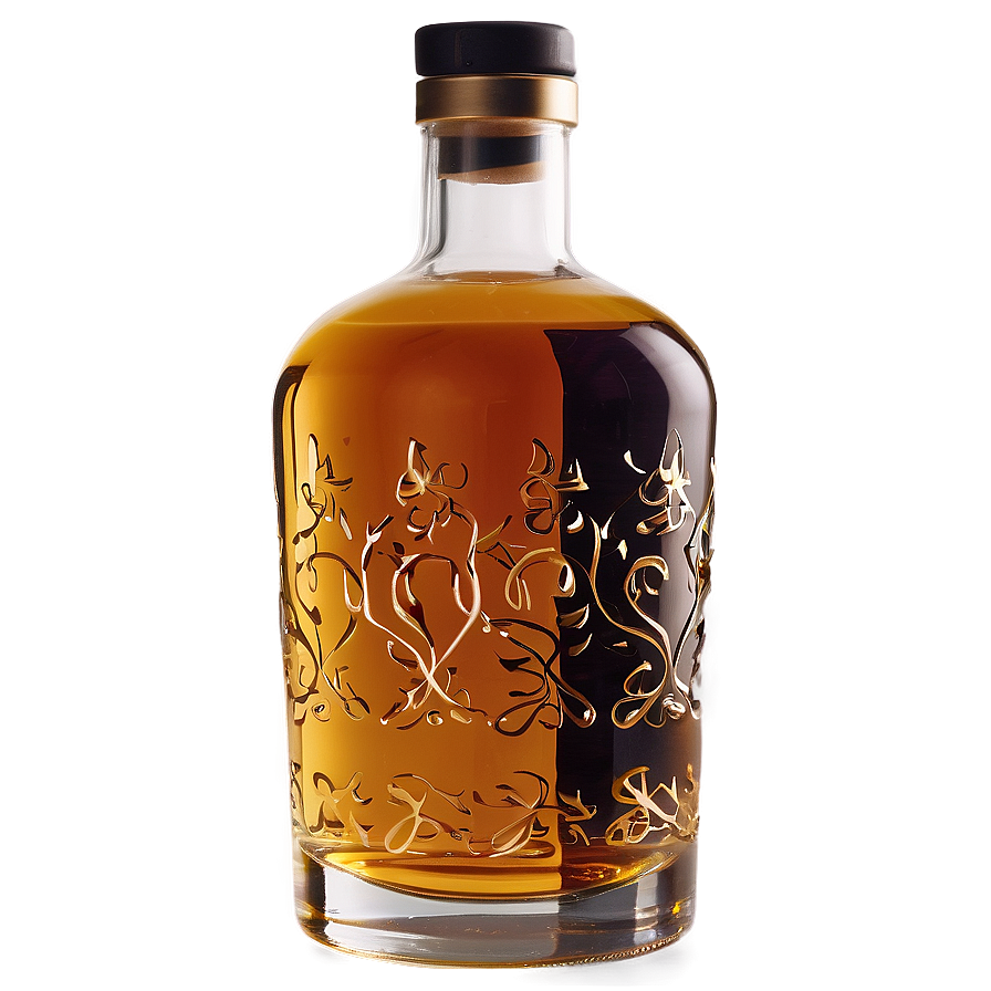 Single Malt Whiskey Bottle PNG mhr14 PNG image with a transparent background, free high-resolution download