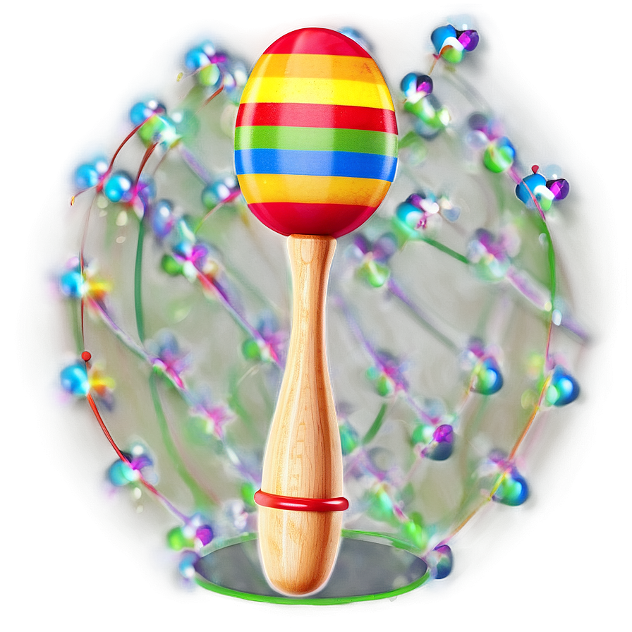 Single Maraca Display Png Aqe