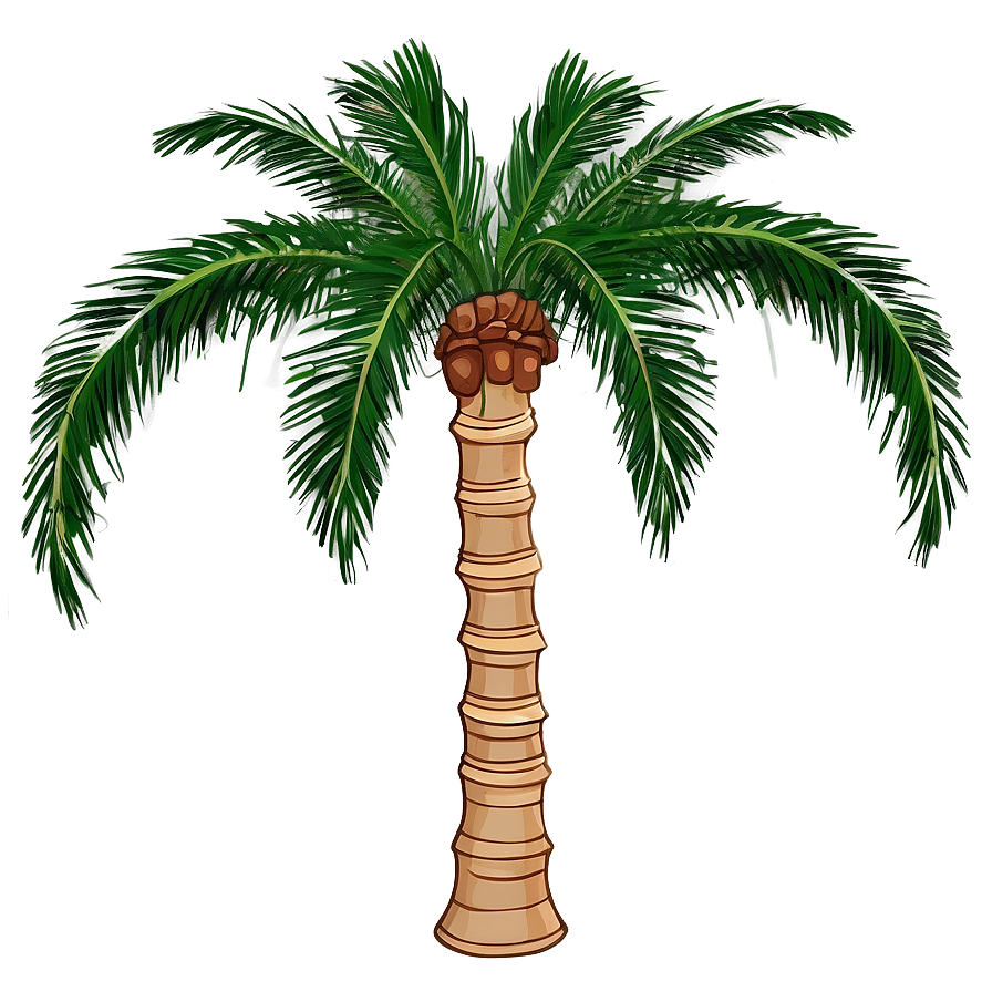 Single Palm Tree Png 05042024