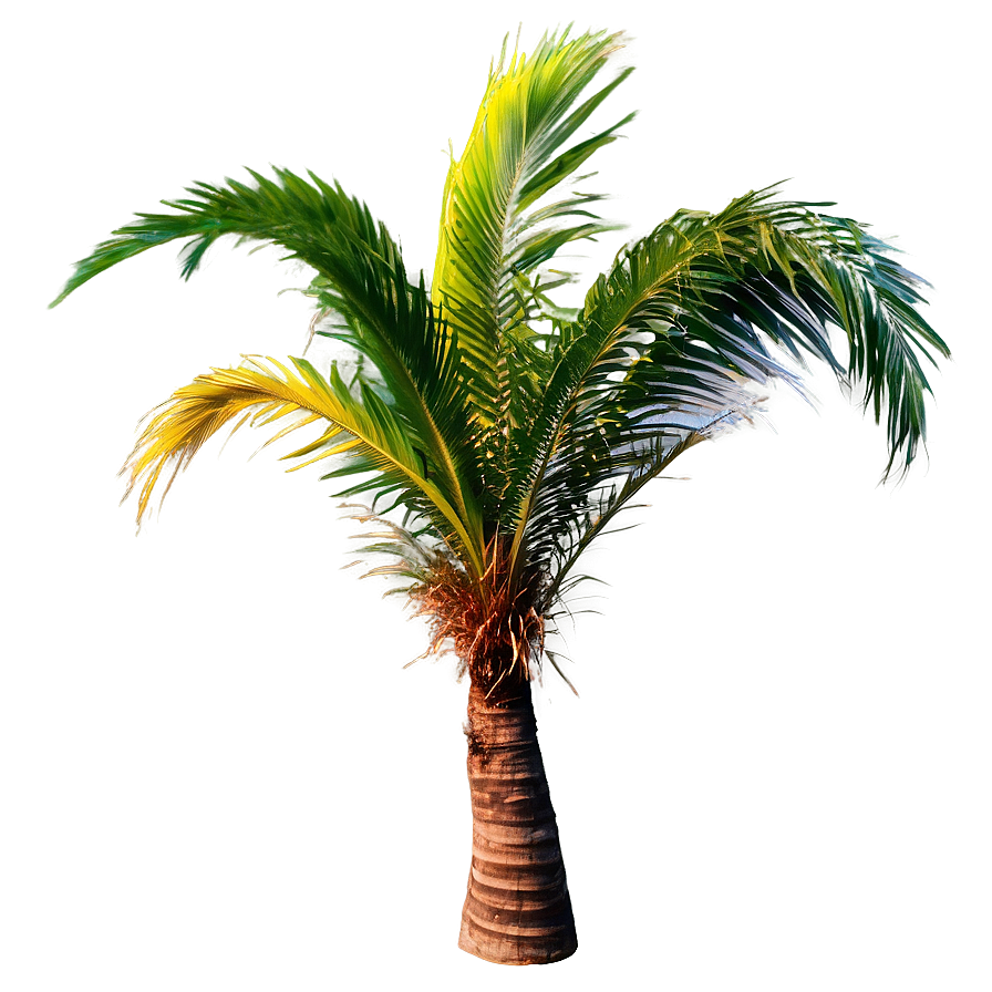 Single Palm Tree PNG cbo20 PNG with transparent background