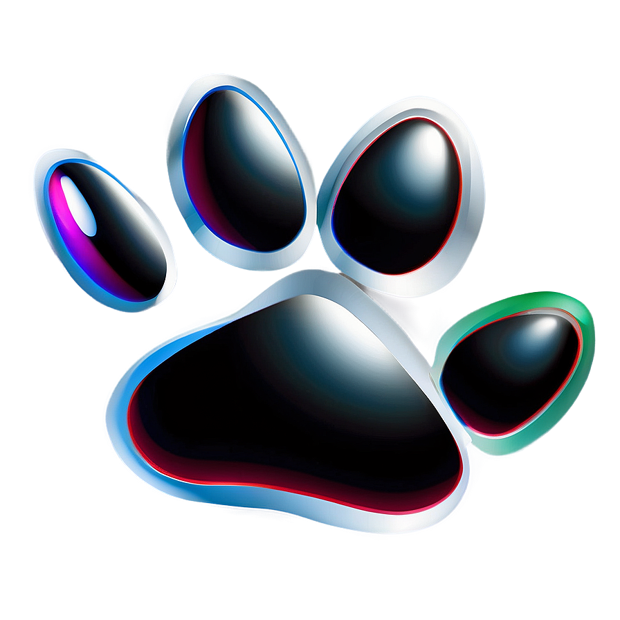 Single Paw Print PNG 05042024 PNG with transparent background