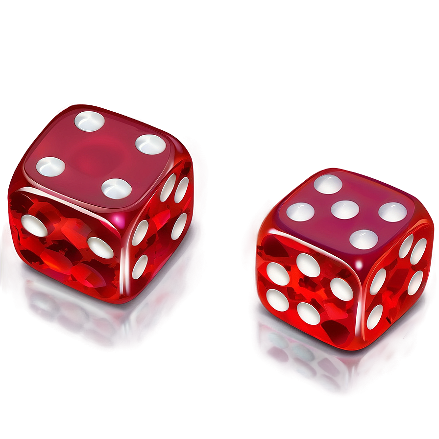 Single Red Dice Png Msf