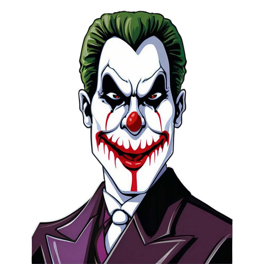 Sinister Joker Face Png 50