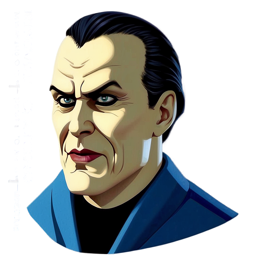 Sinister Villain Artwork PNG 2 PNG image with a transparent background, free high-resolution download