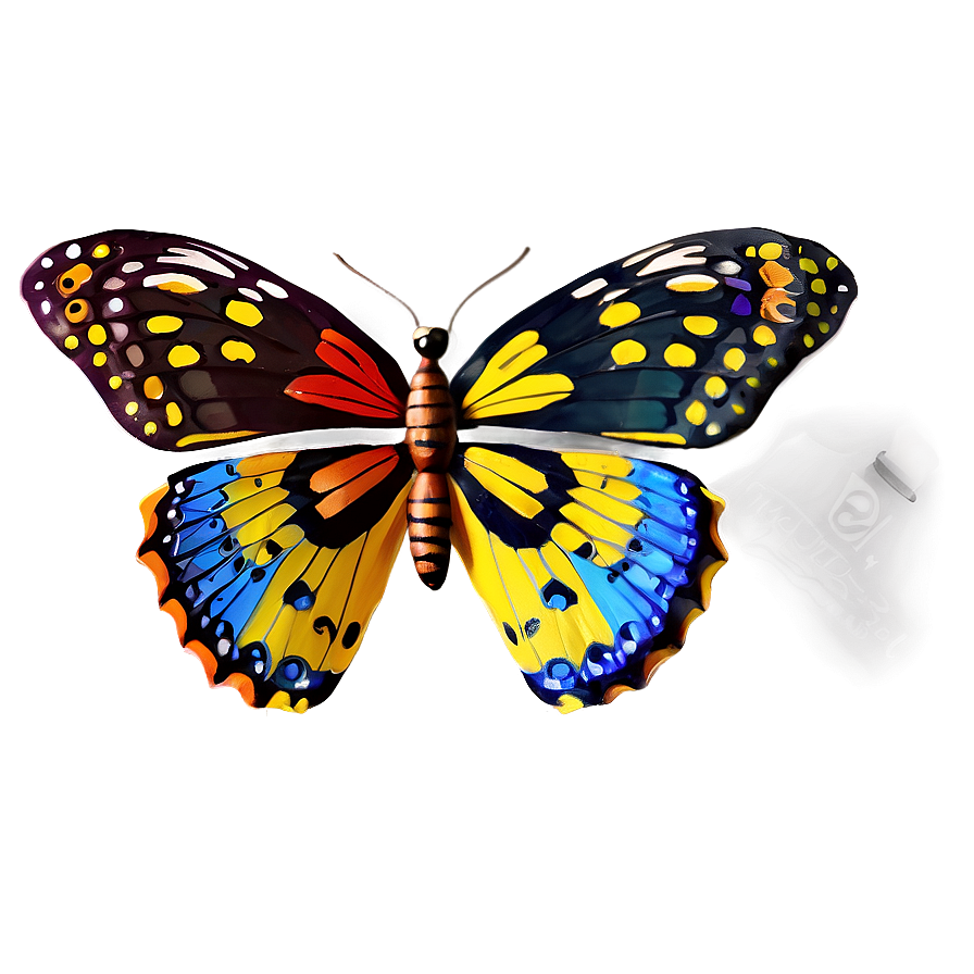 Sitting Butterflies Png Imn48