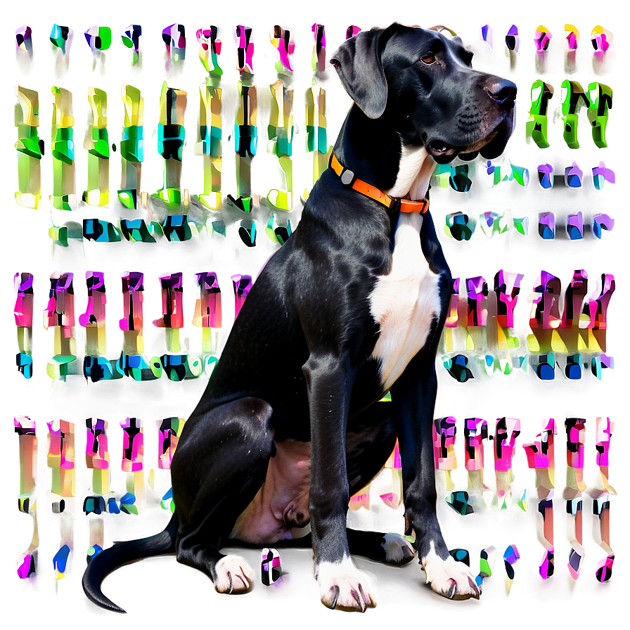 Sitting Great Dane Png Bgb98