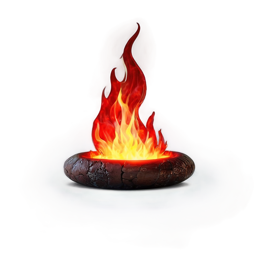 Sizzling Red Flames Png Rlm