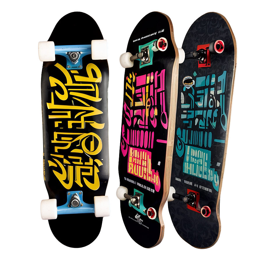 Skateboard Deck With Quotes Png 06282024