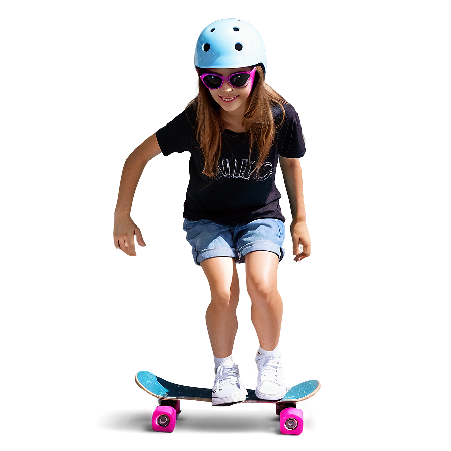 Skater Girl Artwork Png Aim