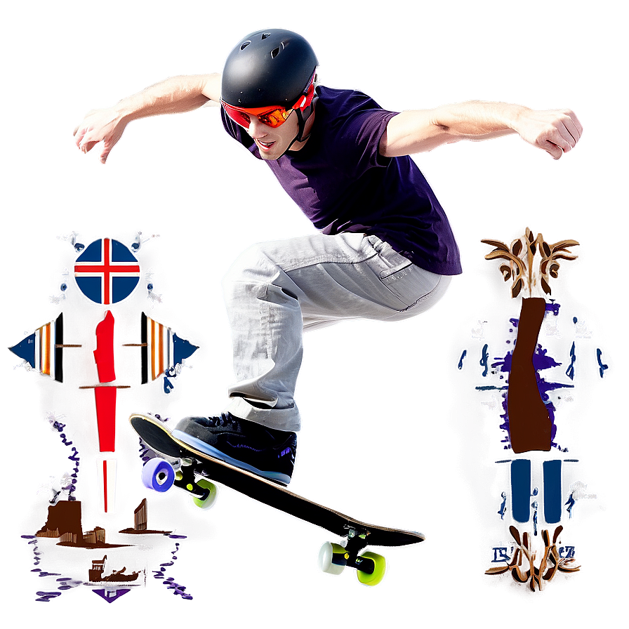 Skater Jump Png 3