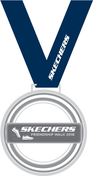 Skechers Friendship Walk2018 Medal