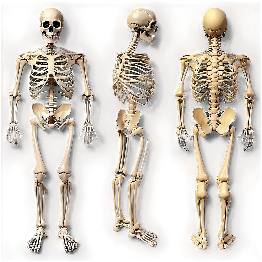 Skeletal System With Labels Png 06132024