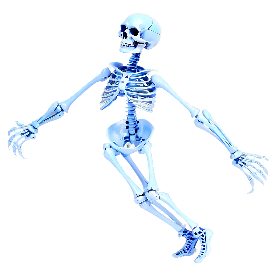 Skeleton Basketball Player Png 05032024