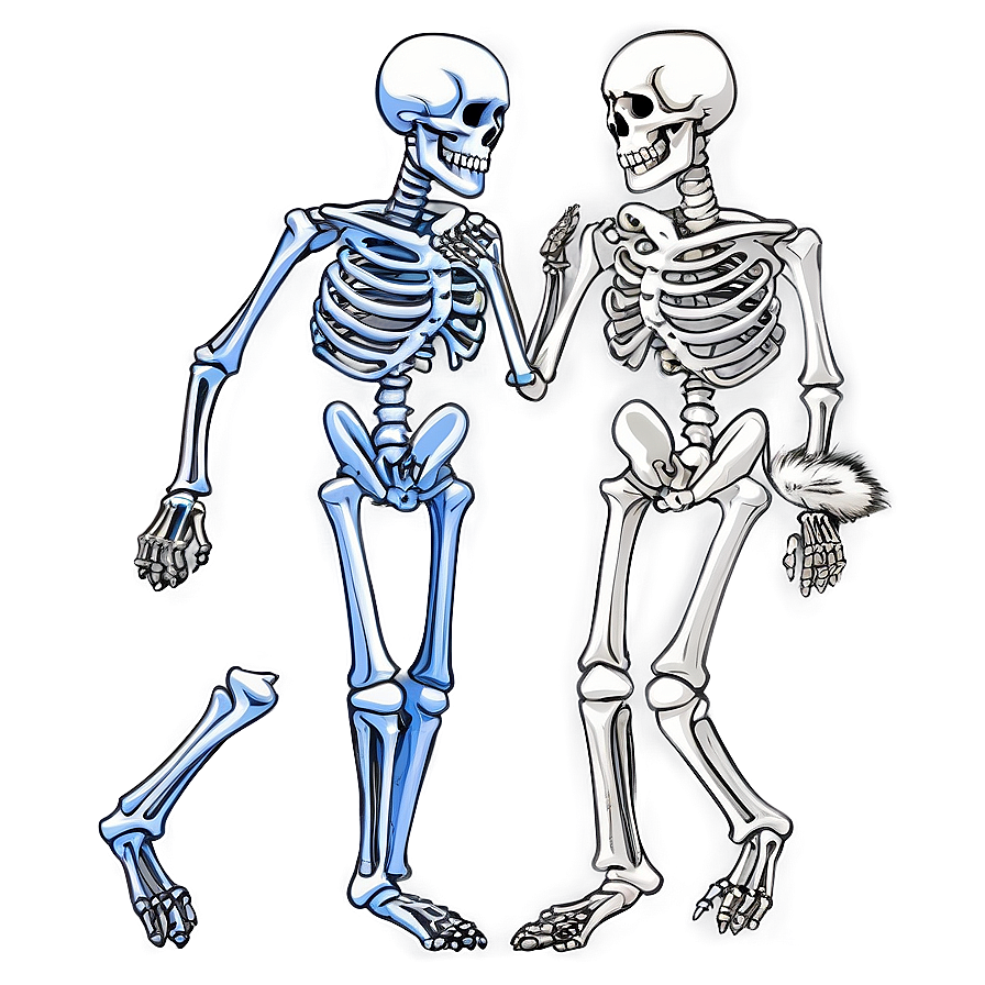 Skeleton Dancing With Cat Png Jbd