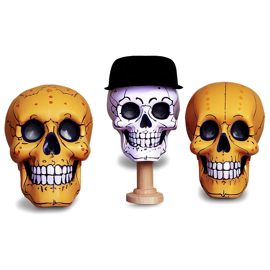 Skeleton Halloween Decorations PNG 06212024 PNG image with a transparent background, free high-resolution download