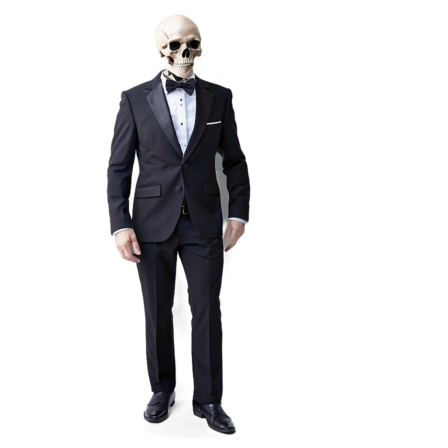 Skeleton In Suit Png 7