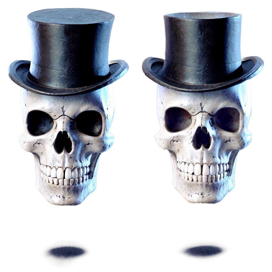 Skeleton In Top Hat Png Pyn16