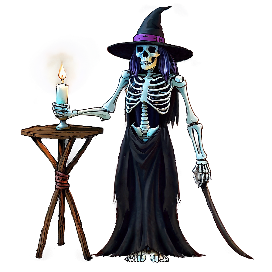 Skeleton Witch Png 85