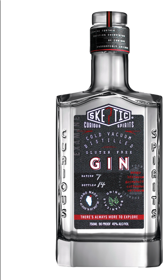 Gin - Skeptic Vodka, HD Png Download PNG image with a transparent background, free high-resolution download
