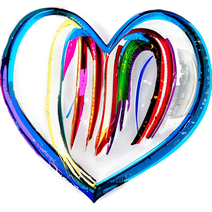 Sketch Heart Outline PNG 05252024 PNG image with a transparent background, free high-resolution download